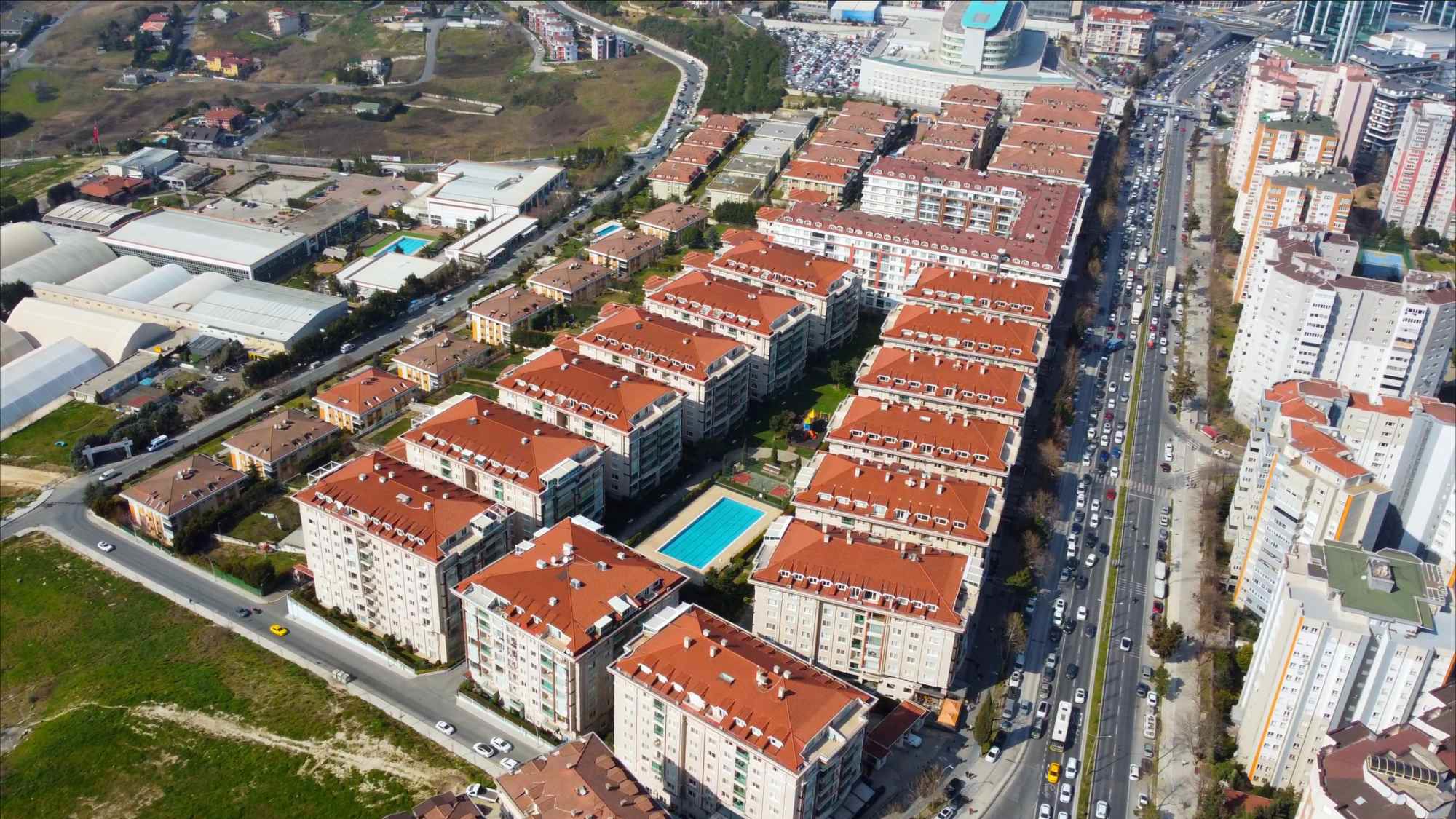 HİLAL KONAKLARINDA PEYZAJ CEPHE 3+1 SATILIK DAİRE