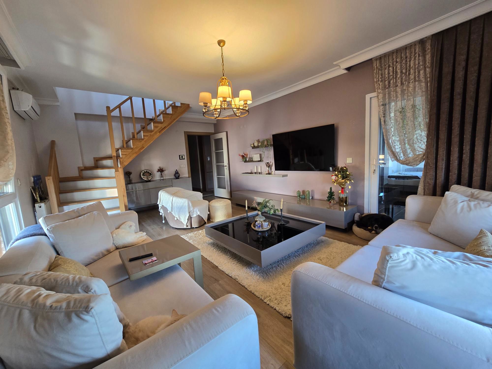 TUZLA YAYLA MAHALLESİNDE   YAYLAPARK PLUS SİTESİNDE 5+2 DENİZ MANZARALI DUBLEKS DAİRE   BÜYÜK TERAS