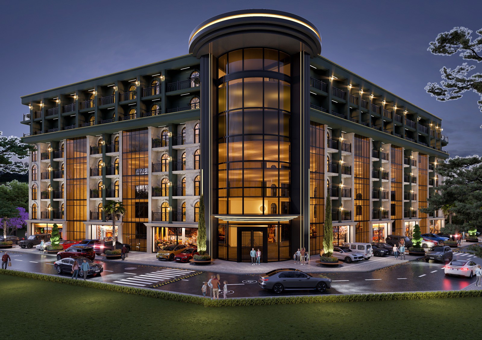 İZMİT/YEŞİLOVA-PRESTİJLİ RESIDENCE-EŞYALI-1+1 LÜKS DAİRE