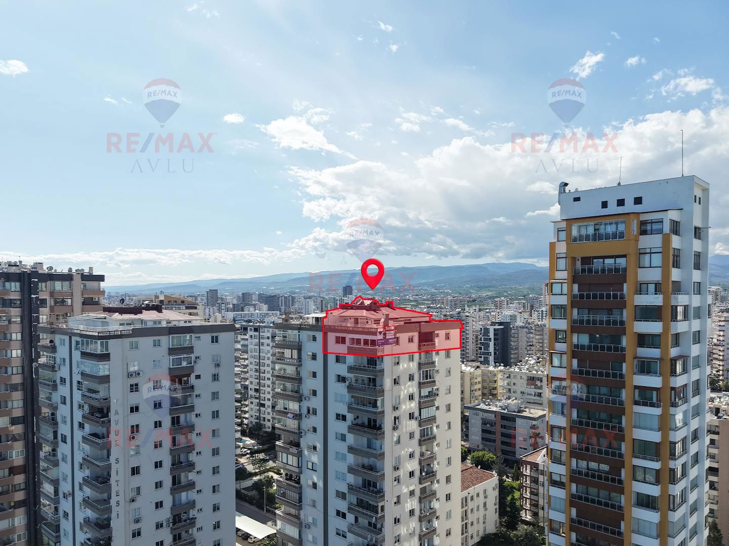 REMAX AVLU'DAN DENİZ MANZARALI SİTE İÇİ SATILIK 5+2 DUBLEKS DAİRE