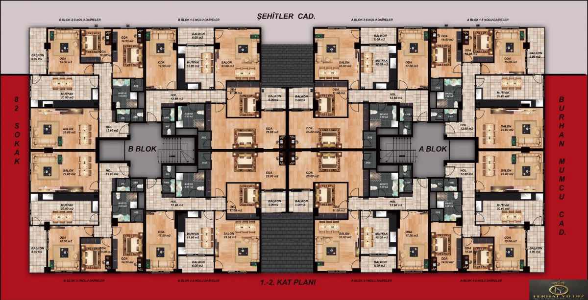 REMAX/DEM'DEN DEMİRKENT MAHALLESİ 3+1 LÜKS DAİRE