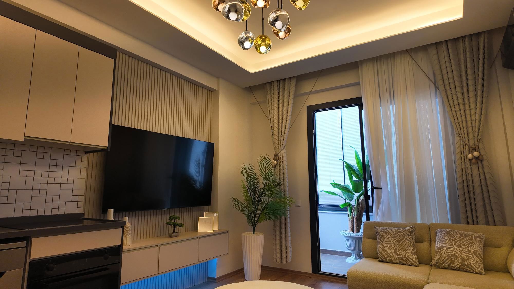 REMAX GÜNEY'DEN TÖMÜK ALP CİTY'DE EŞYALI 1+1 SATILIK LÜKS DAİRE