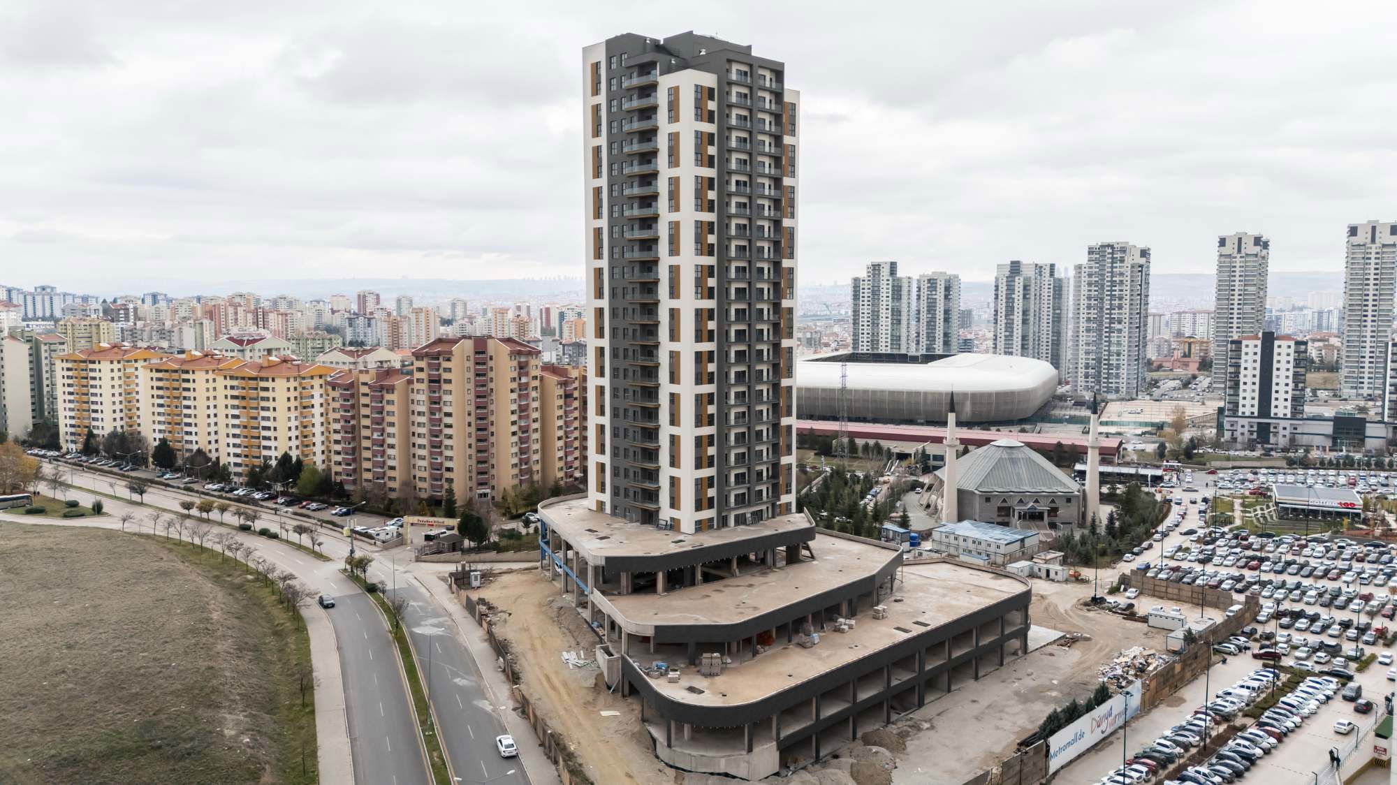 METROMALL TERAS PROJESINDE KÖŞE DAIRE
