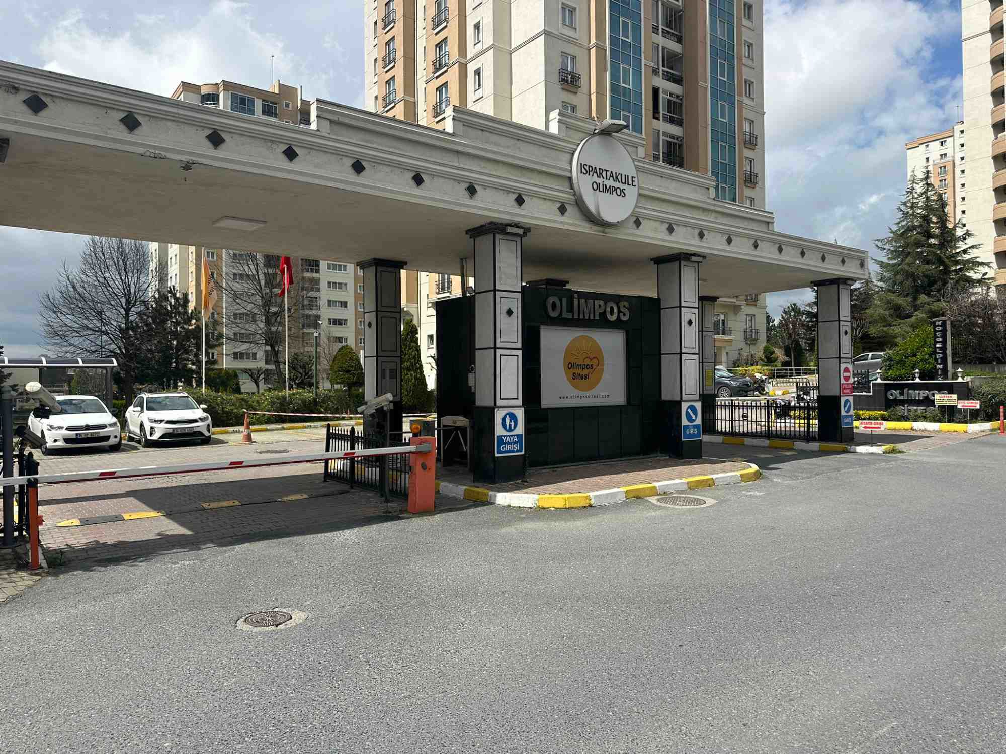 ISPARTAKULE OLİMPOS SİTESİNDE 3+1 KİRALIK GENİŞ DAİRE