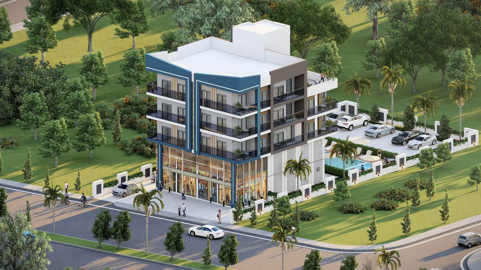 ANTALYA AKSU ALTINTAŞ 40'LIK ANA YOLA CEPHE 59M2 SATILIK 1+1