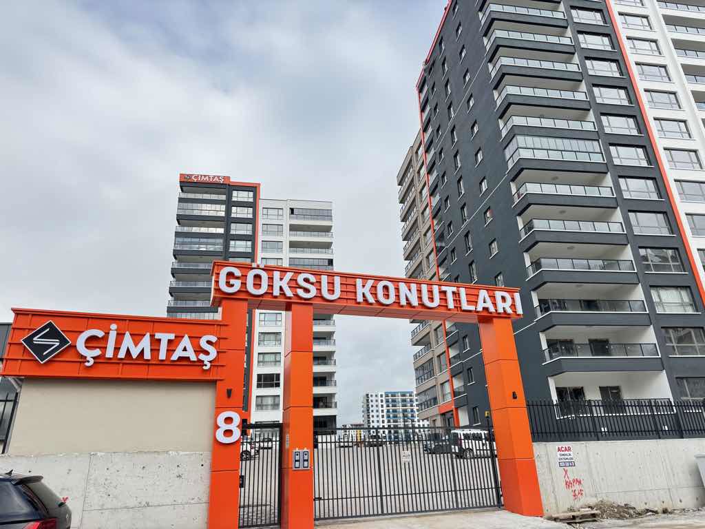 CUMHURİYET MH ÇİMTAŞ GÖKSU’DA OTURUMA HAZIR SIFIR SATILIK 4+1