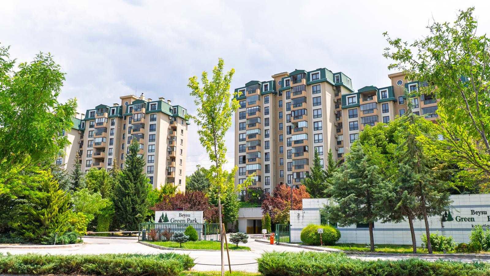 KIRALIK BEYSU GREEN PARK KONUTLARINDA BAKIMLI VE MANZARALI 4+1 DAIRE
