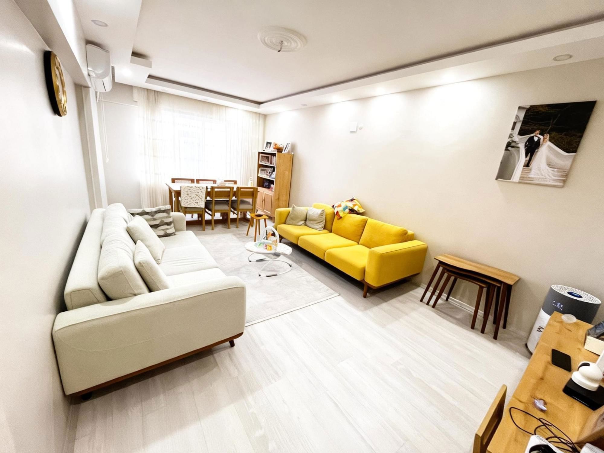 EYÜP AKŞEMSETTIN'DE SATILIK 2+1 DAIRE BURCUM AYDIN SITESI