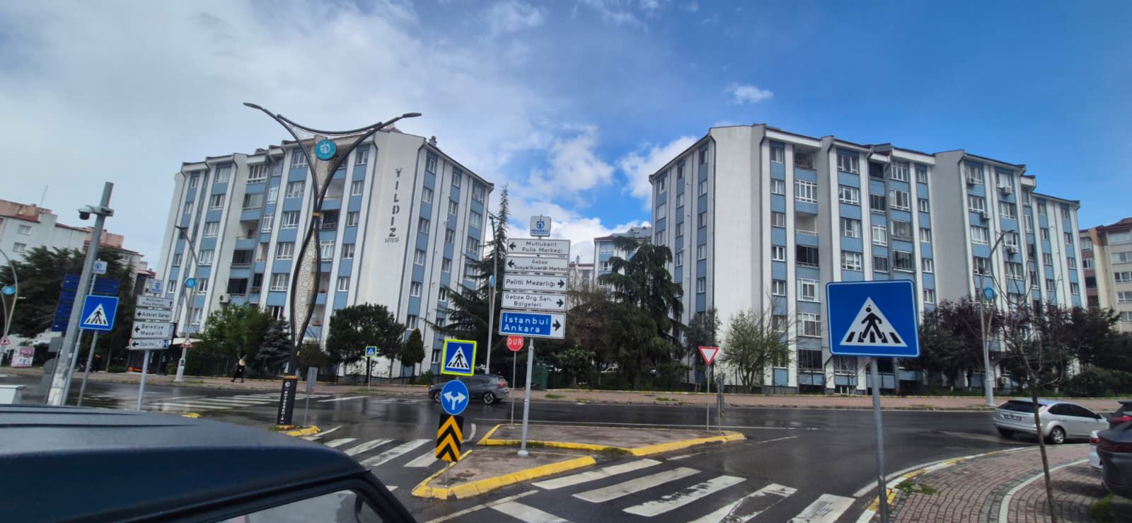 GEBZE MUTLU KENTTE YILDIZ,9 SITESINDE  KİRALIK 1+1 DAİRE