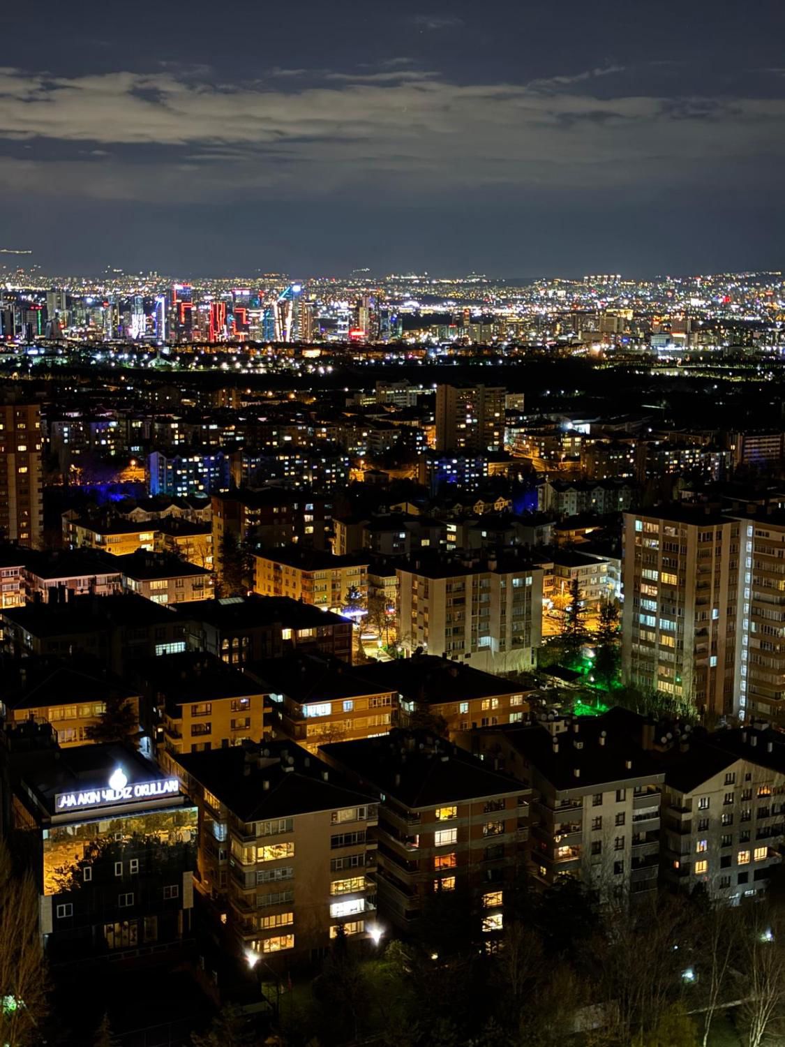 ÇANKAYA AZIZIYE MAHALLESI VADI APARTMANI’NDA ŞEHIR MANZARALI 3,5+1 KIRALIK DAIRE