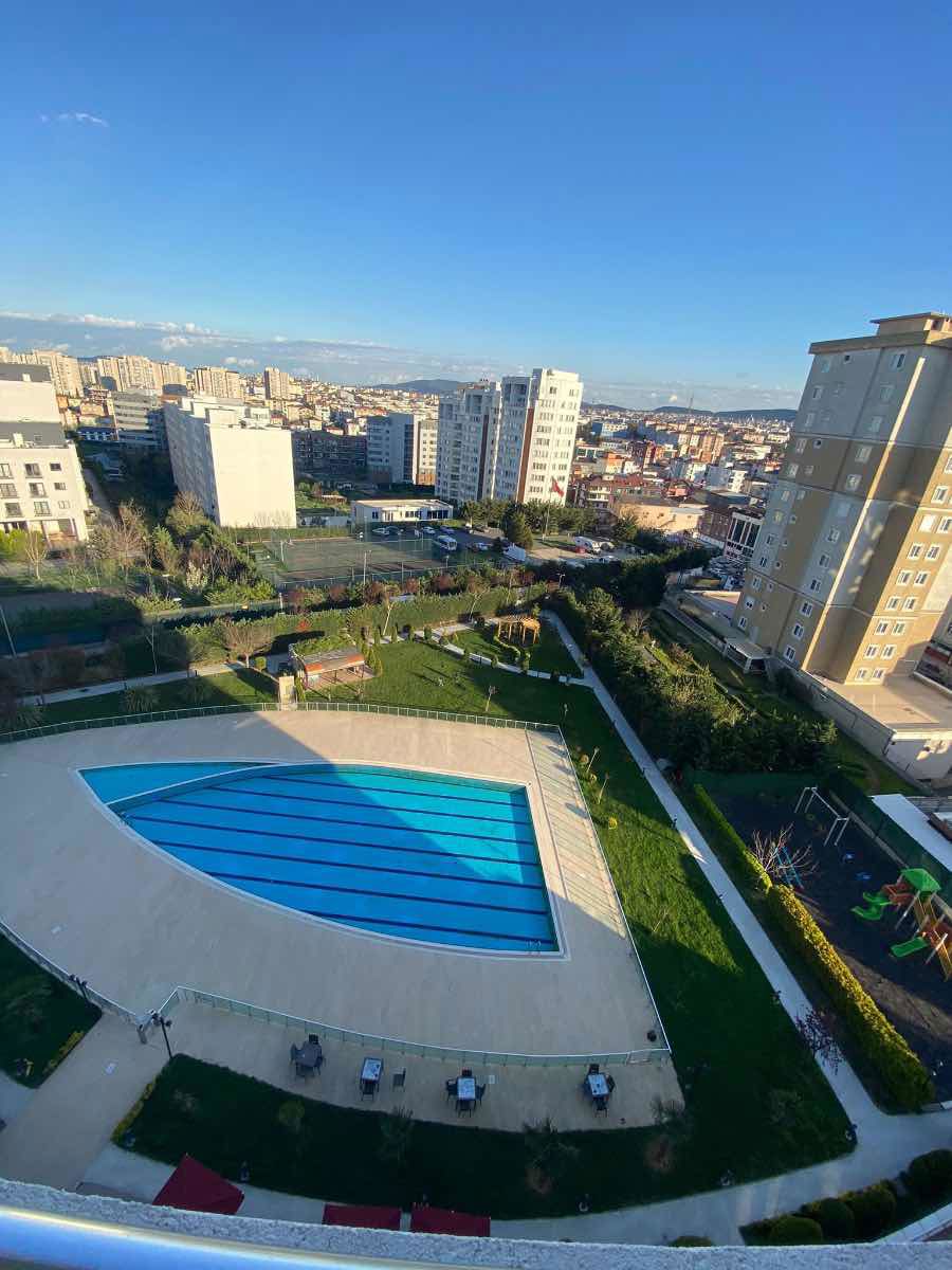 SALOON RESİDENCE HAVUZ CEPHE EŞYALI KİRALIK 1+1