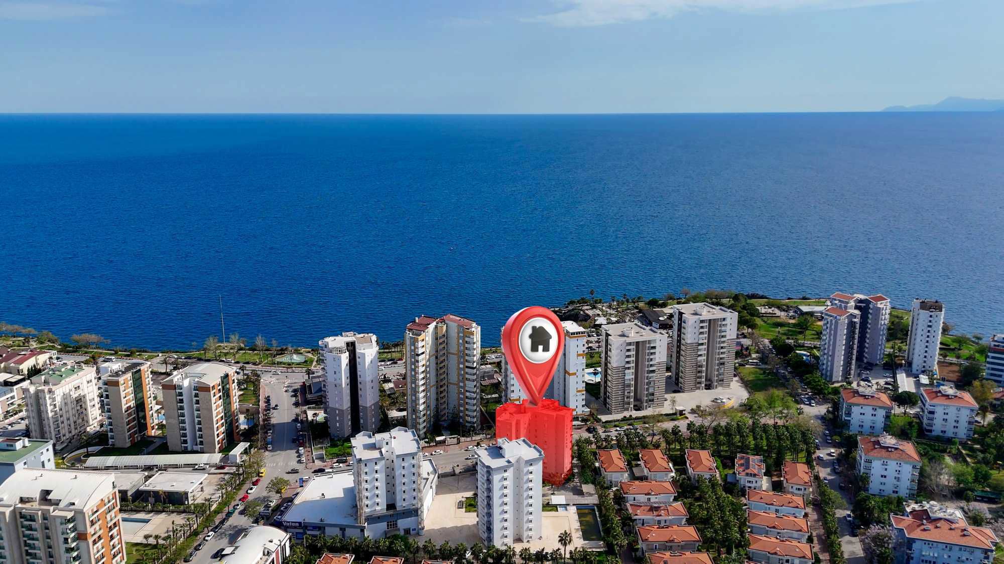 GÖKHAN ÜÇGÜN'DEN LARA'DA DENİZ MANZARALI, YENİLENMİŞ LÜKS DAİRE