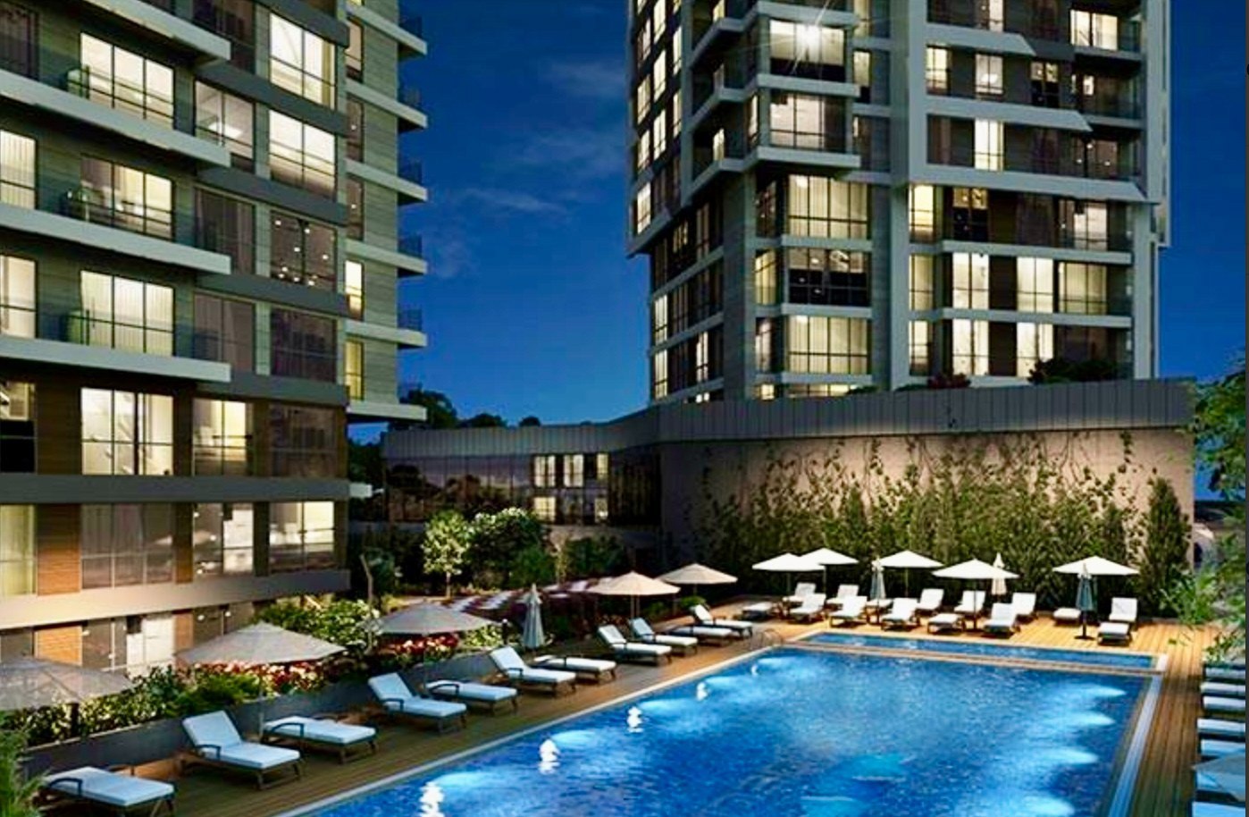 ATALAR CORDELLA KARTAL SİTESİ DENİZ MANZARALI KİRALIK 3+1 DAİRE