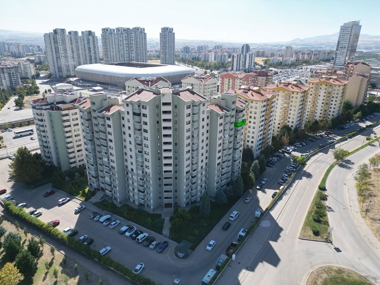 ERYAMAN TUNAHAN SİTESİNDE BOŞ KREDİYE UYGUN 3+1 SATILIK DAİRE