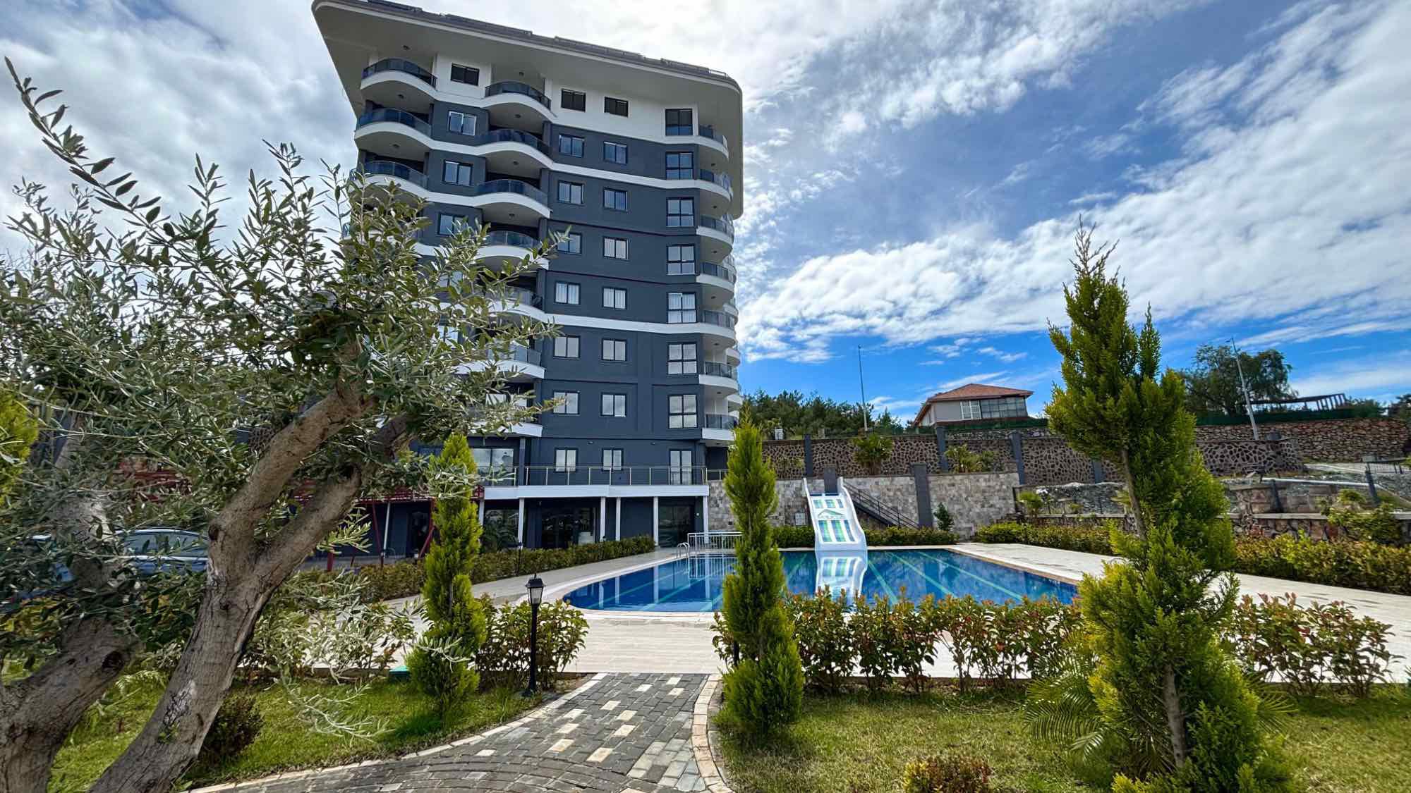 DEMIRTAŞ TOPRAK SHINE RESIDENCE DENİZ MANZARALI 1+1 SATILIK DAIRE