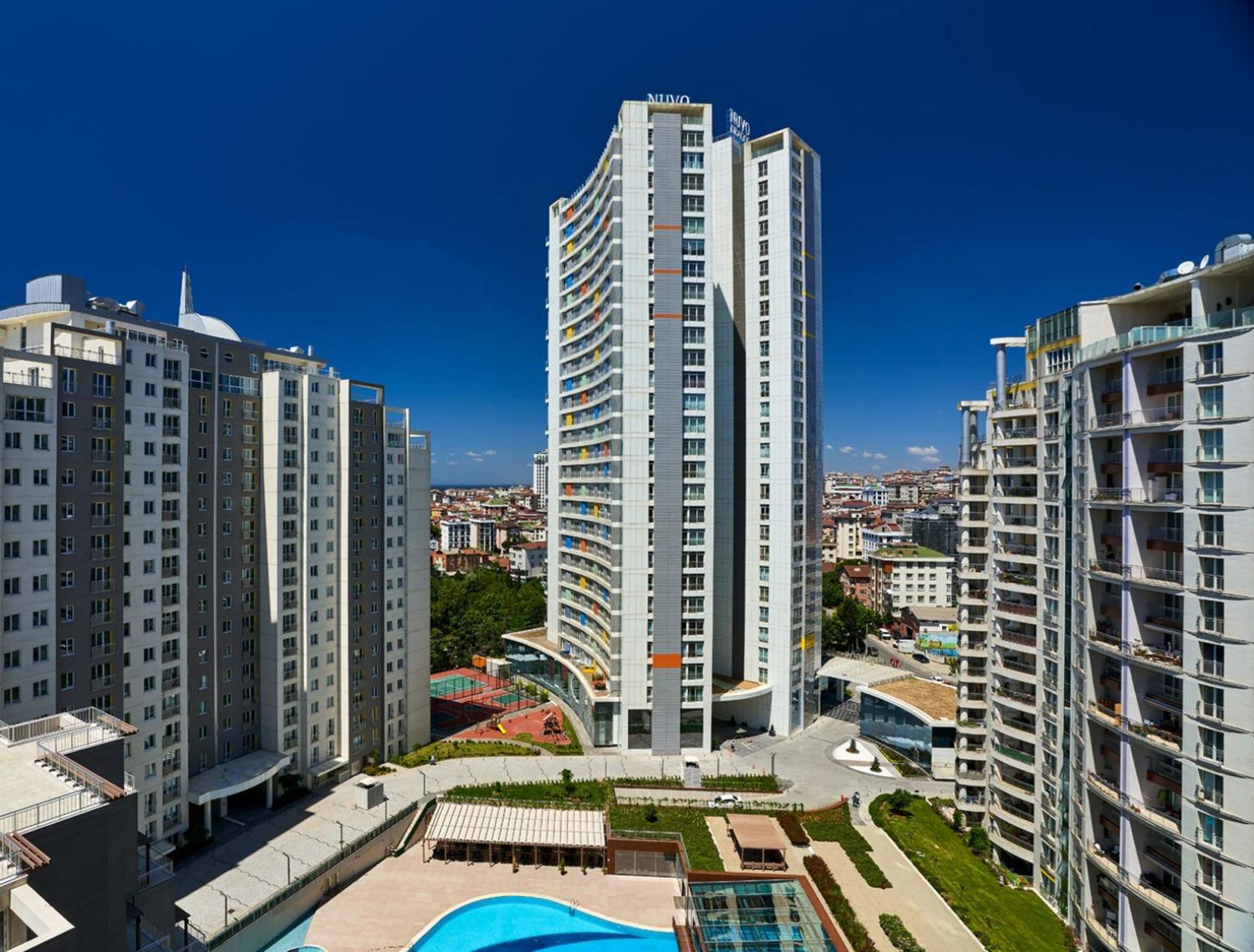 NUVO DRAGOS SİTESİNDE KİRALIK 1+1 DAİRE