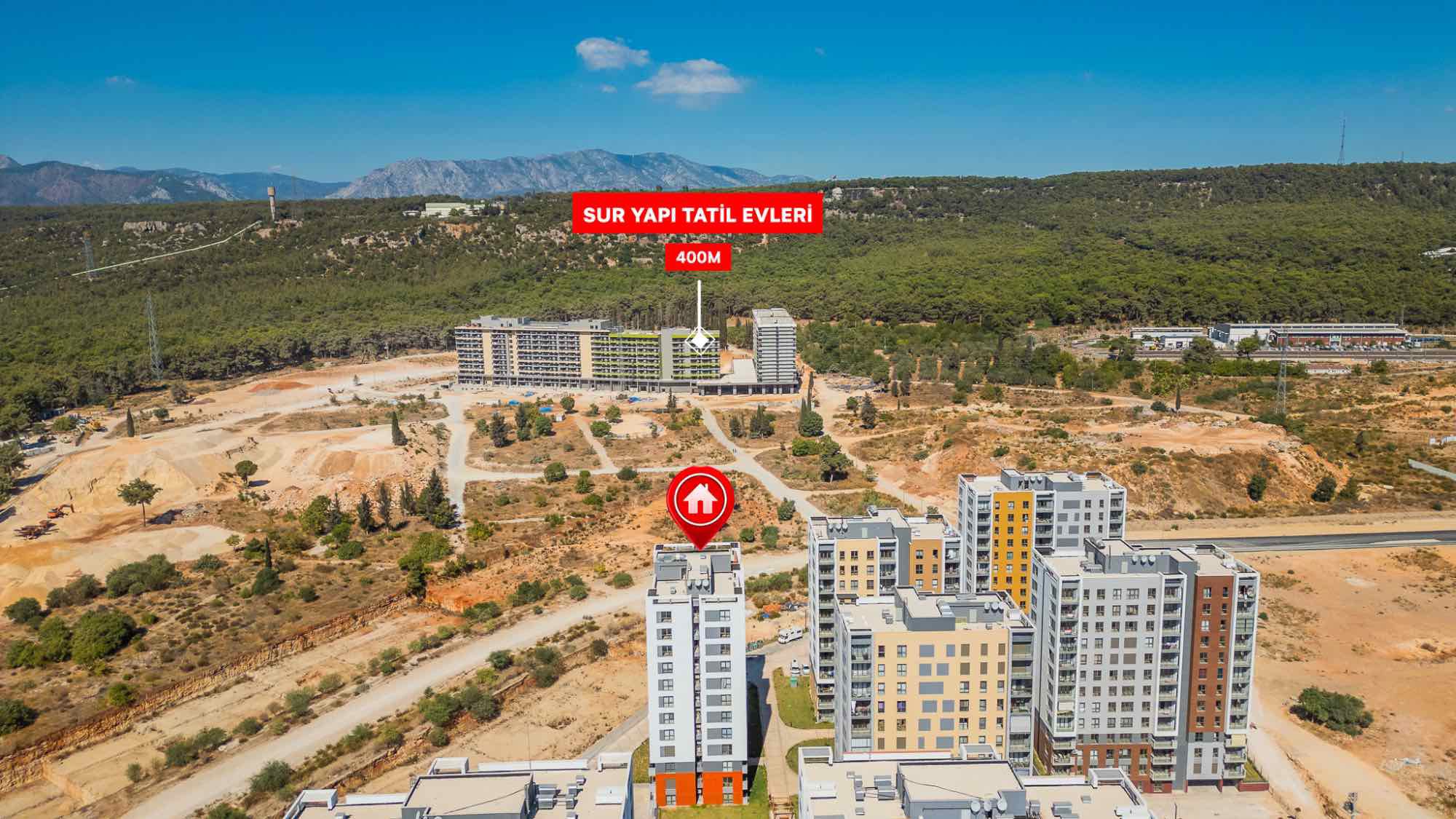 SURYAPI EŞYALI KİRALIK 2+1 AYRI MUTFAKLI