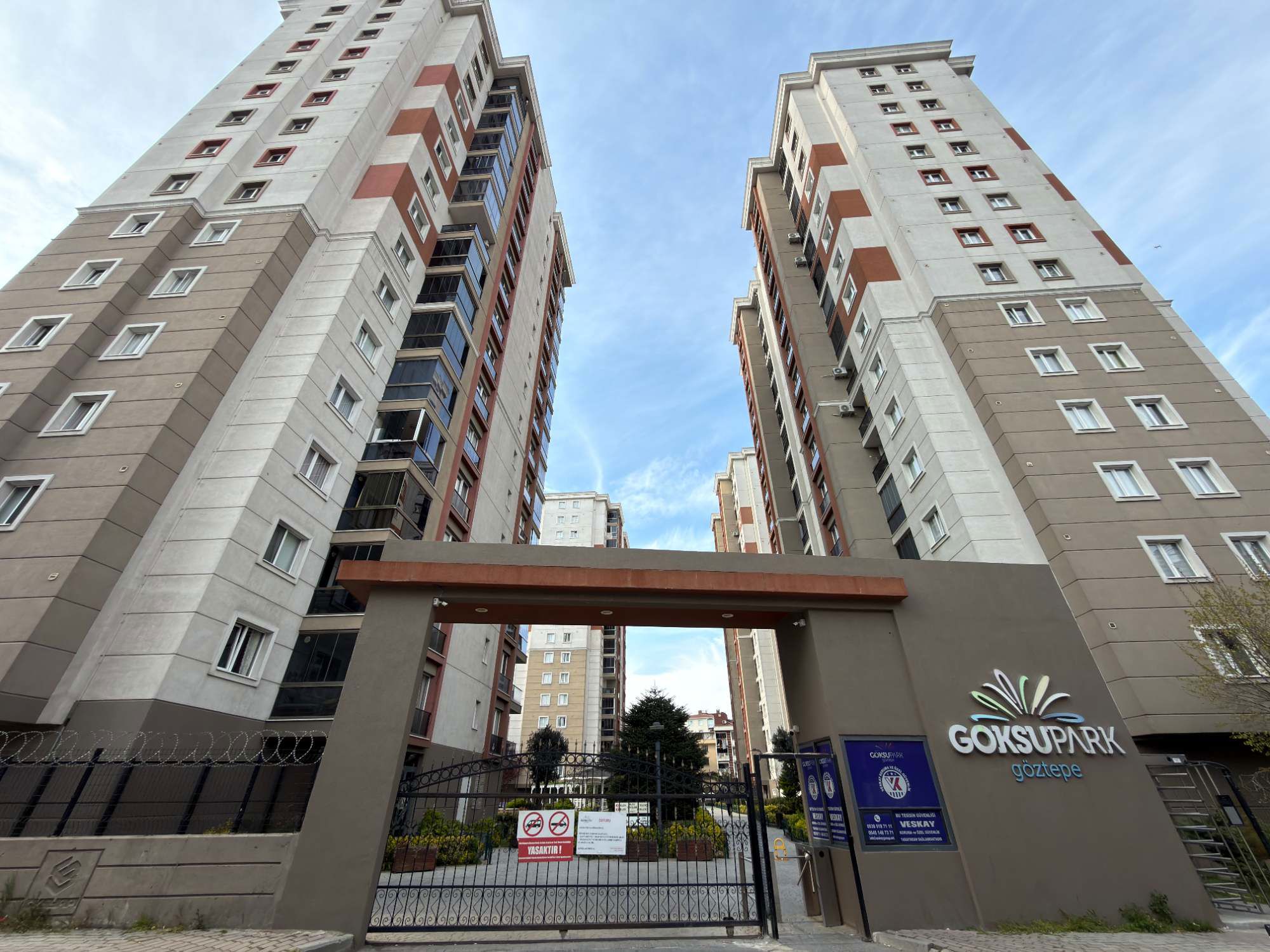 GÖKSUPARK GÖZTEPE KONUTLARI SATILIK 3+1 DAİRE
