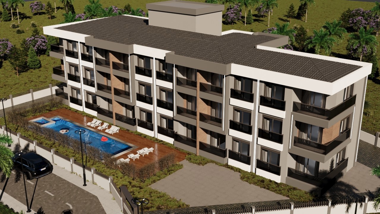 ANTALYA AKSU MACUNDA 1+1 HAVUZLU SİTEDE YATIRIM FIRSATI
