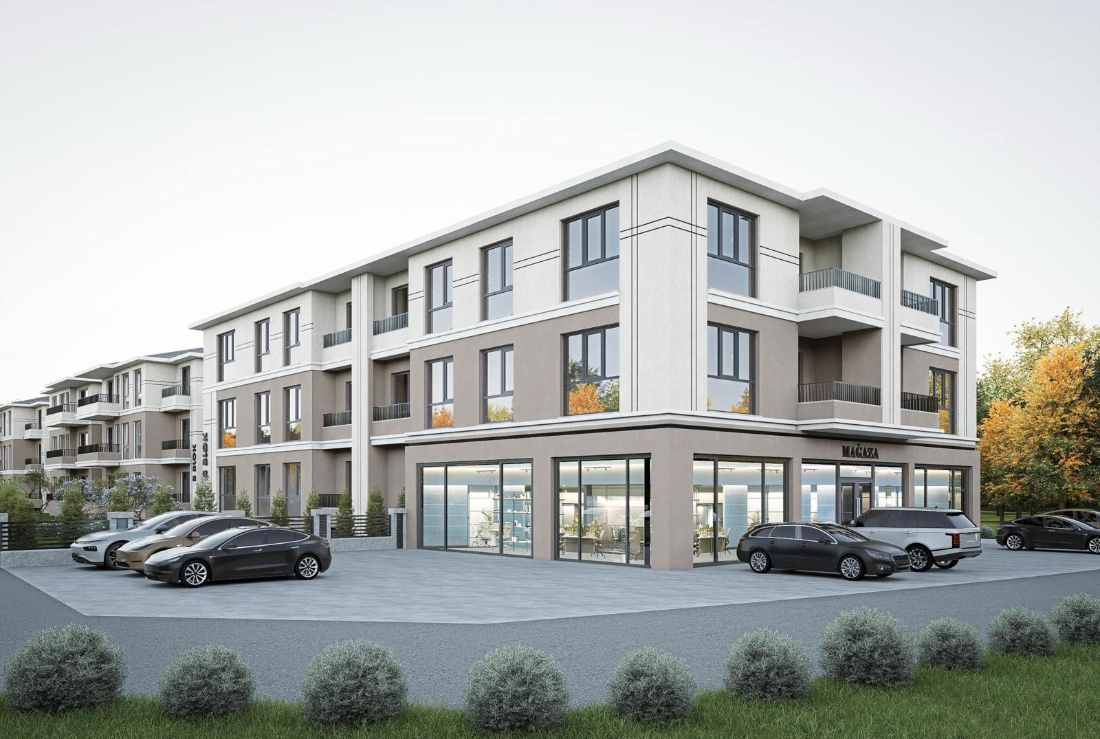 REMAX MAVI HIRANUR KARALIDAN KAZIMPAŞADA SATILIK SIFIR 2+1 DAIRE