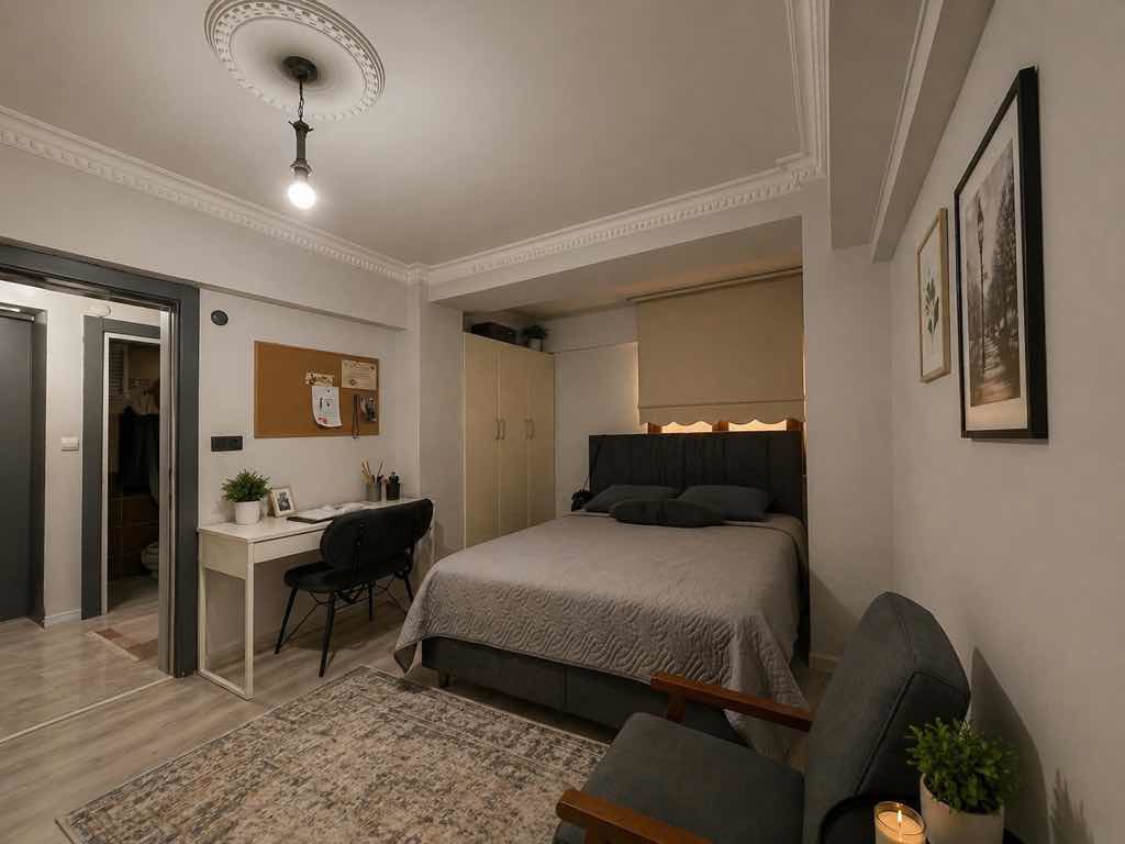 KÜÇÜKÖY İSTANBUL CADDESİ ÜZERİNDE 2+1 FERAH  YATIRIMLIK DAİRE