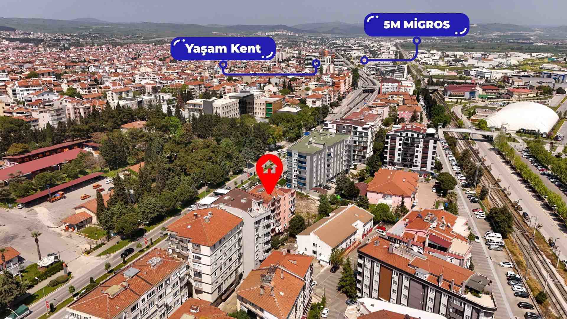 REMAX MİD BANDIRMA CADDESİ 3+1 ARAKAT SATILIK DAİRE