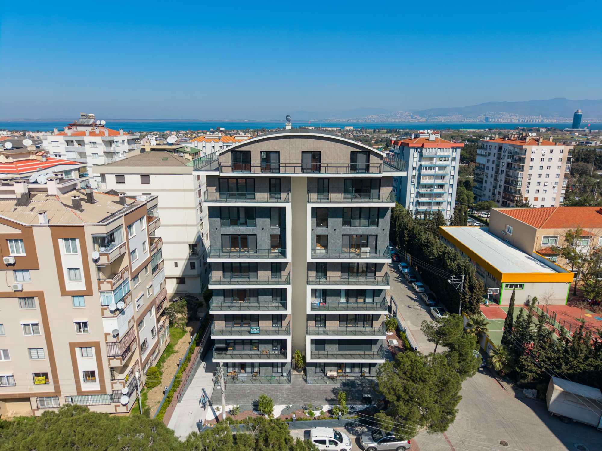 NARLIDERE YENİKALE'DE TAKEV YANI SIFIR BİNADA KİRALIK 1+1 DAİRE