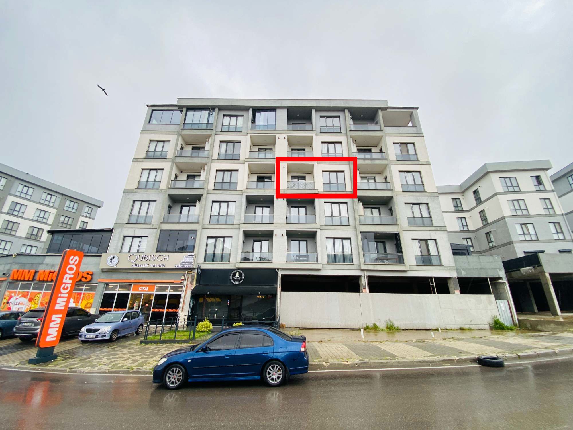ONLİNE CADDE NİŞANTEPE 2. ETAP (MİGROS'UN ÜSTÜ) KİRALIK 1+1 BOŞ
