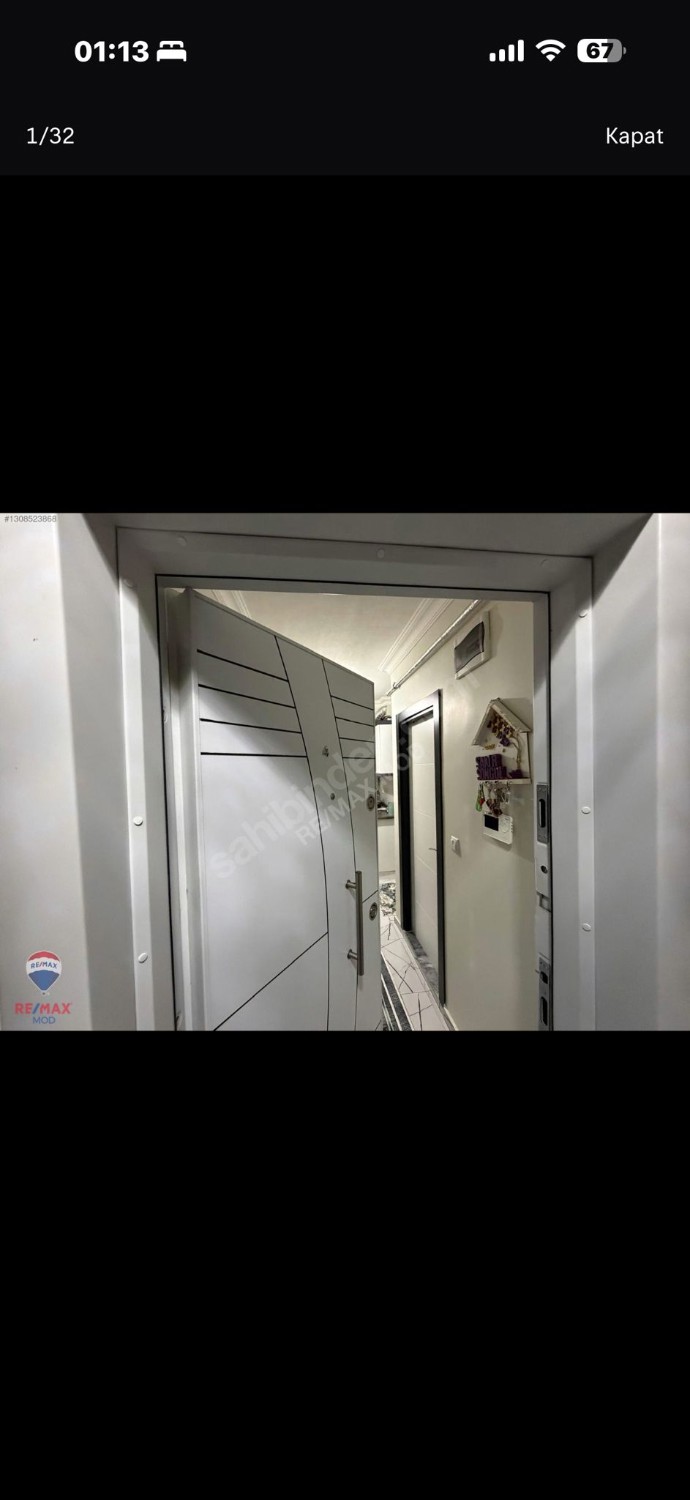 ORHANGAZİ MAH. MERKEZİ KONUM BALKONLU 1+1 SATILIK DAİRE