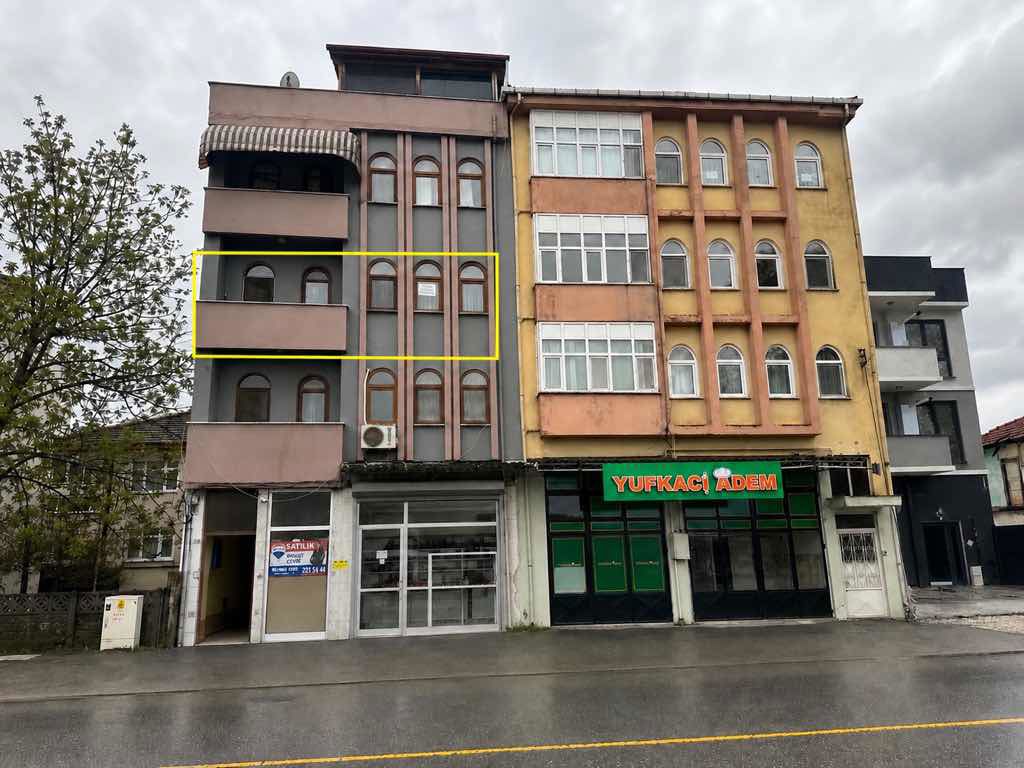 ANA CADDE ÜZERİ 86 M² | GENİŞ 1+1 (2+1’E UYGUN) | BALKONLU  SATILIK DAİRE