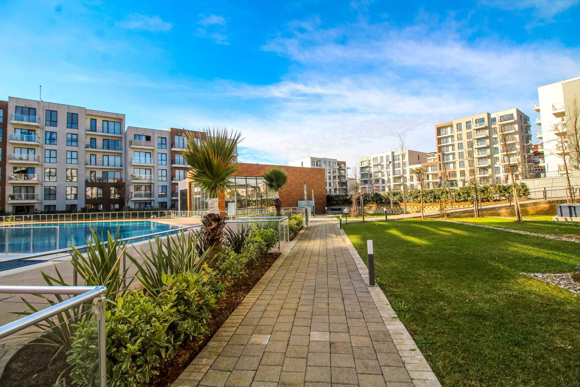 ÖZYURTLAR MOZAİK 1. ETAPTA PEYZAJ MANZARALI 47M² 1+0 DAİRE