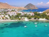 Bodrum Akyarlar ve Karaincir denizine düz ayak yaya 2 dakika mesafede bahçeli villa daire Kiralık