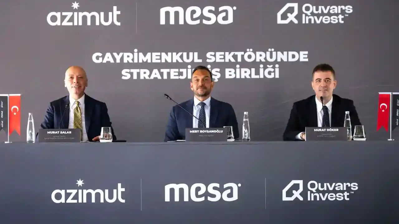 Azimut Portföy, Mesa Holding ve Quvars Invest, Gayrimenkul Yatırımlarında Entegre İşbirliği Başlattı
