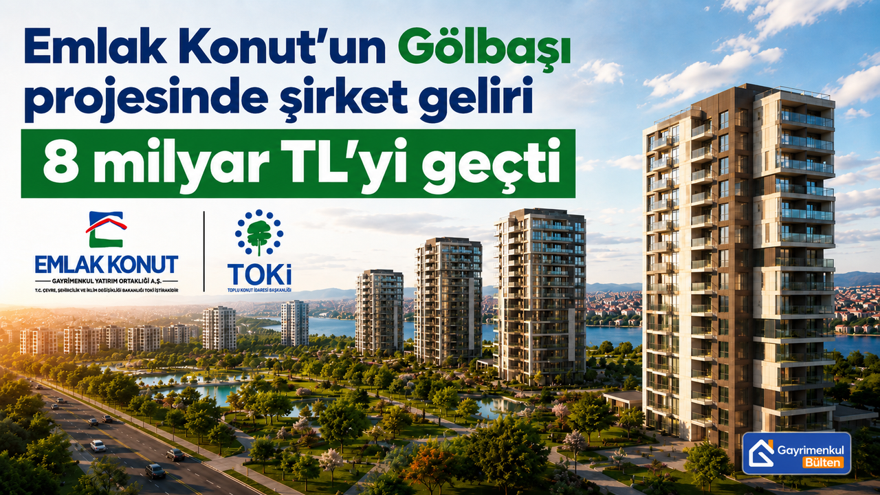 Emlak Konut Gölbaşı Projesinde Yüksek Gelir Kaydı