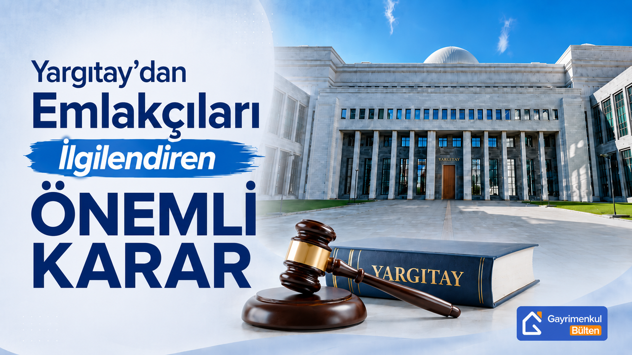 Yargıtay, Emlak Komisyonu Uyuşmazlığında İcra Takibi ve Başvuru İlişkisini Açıkladı