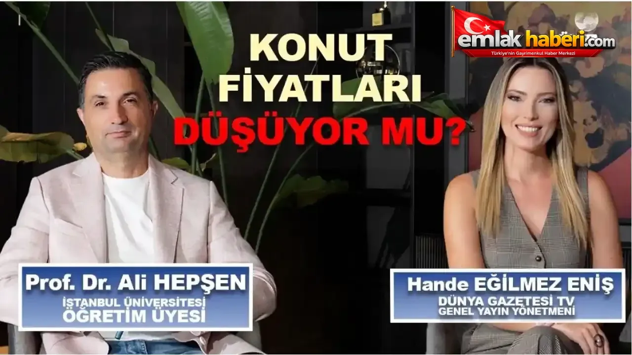 Konut Piyasasında Yeni Dönem: Nakit Satışlar Artıyor, Reel Fiyatlar Düşüyor